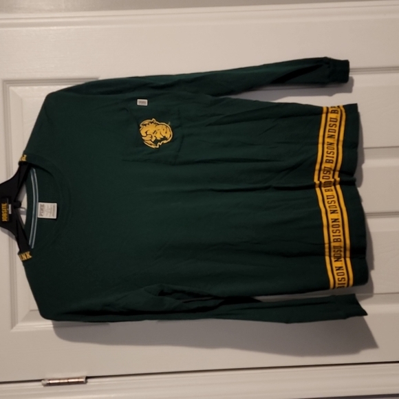 Victoria Secret Pink NDSU Bison Long Sleeve Tee - Picture 1 of 5